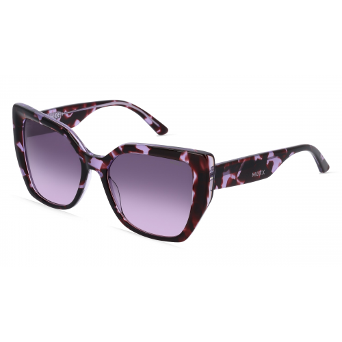 Mexx Eyes 6512 Damen-Sonnenbrille Vollrand Butterfly Kunststoff-Gestell, braun