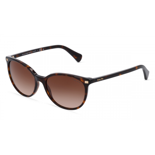 Ralph RA5296 Damen-Sonnenbrille Vollrand Butterfly Acetat-Gestell, Havanna