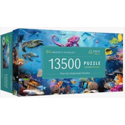 UFT Puzzle 13500 - Tauchen Sie ein in das Unterwasserparadies