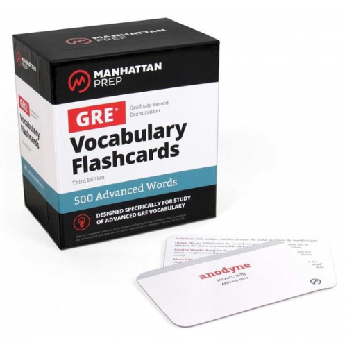 Manhattan Prep - 500 Advanced Words: GRE Vocabulary Flashcards