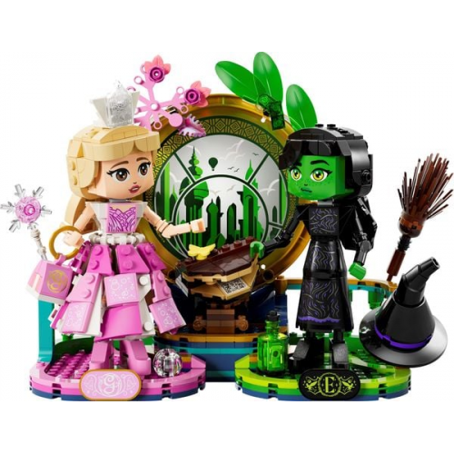 LEGO® Wicked Elphaba und Glinda (75682); Fantasy-Spielzeug; Bau- und Spielset; Geschenk für Kinder