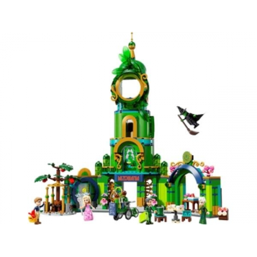 LEGO® Wicked Willkommen in Emerald City (75684); Spielzeug zum Sammeln mit Turm, Glinda und Elphaba