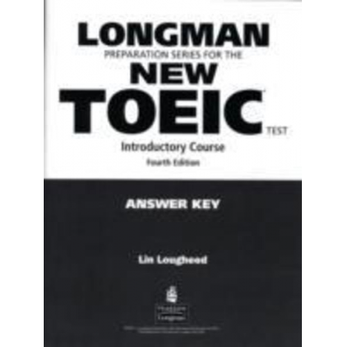 Lin Lougheed - Lougheed, L: Longman Preparation Series for the New TOEIC Te