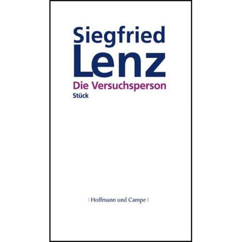 Siegfried Lenz - Die Versuchsperson