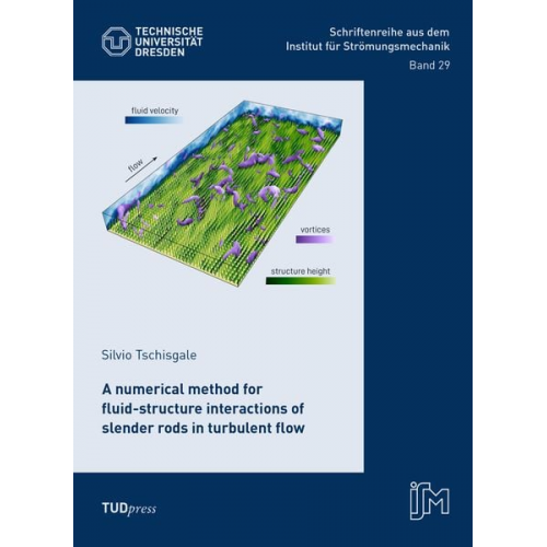 Silvio Tschisgale - A numerical method for fluid-structure interactions of slender rods in turbulent flow