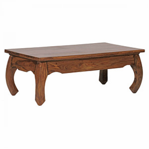 WOHNLING Couchtisch Massivholz sheesham 110,0 x 60,0 x 40,0 cm