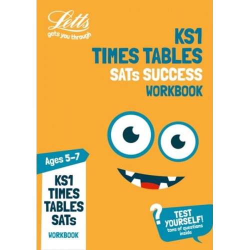 Collins UK - Ks1 Times Tables Sats Success Ages 5-7 Topic Practice Workbook