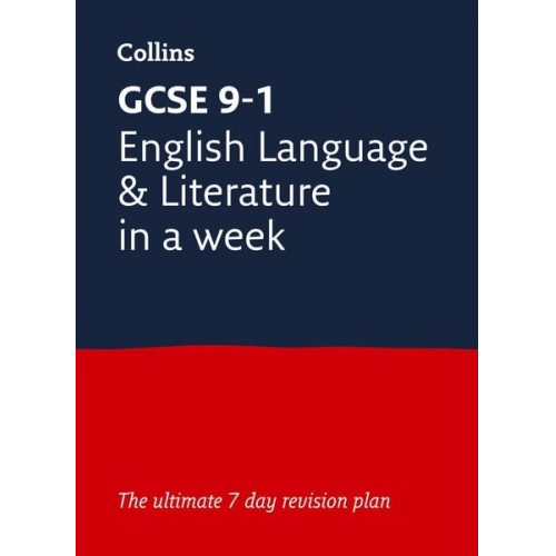 Collins UK - Letts GCSE 9-1 Revision Success - GCSE 9-1 English in a Week