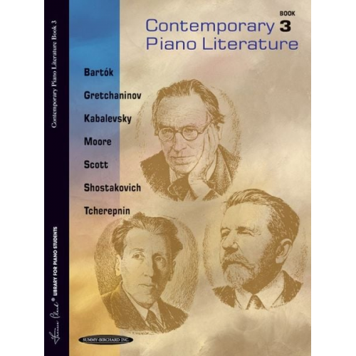 Frances Clark Louise Goss - Contemporary Piano Literature, Book 3