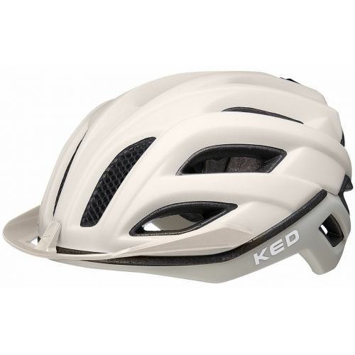 KED Fahrradhelm Champion Visor 52-57 cm ash light matt