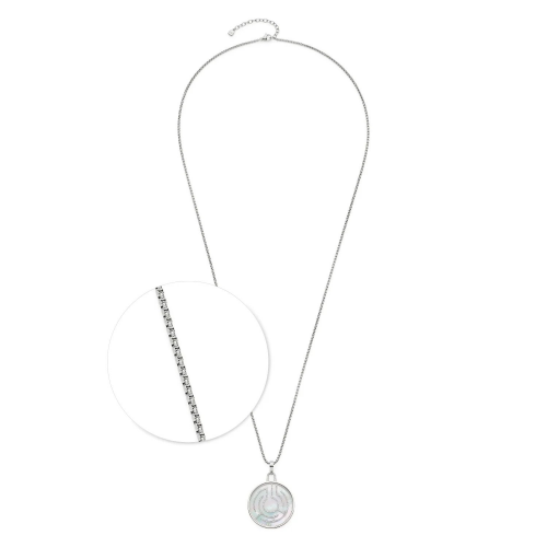 Leonardo 024366 Collier für Damen Joy 80 cm Stahl