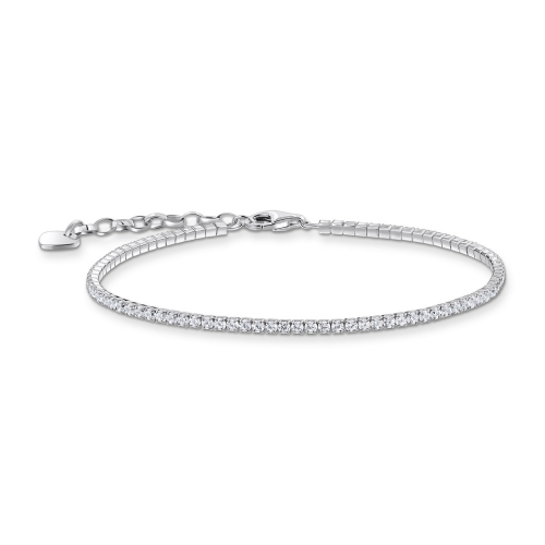 Thomas Sabo A2168-051-14-L19V Damen-Tennisarmband Silber Zirkonia