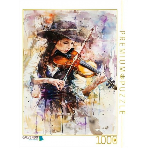 CALVENDO Puzzle Ein Motiv aus dem Kalender "Die Farben der Musik" | 1000 Teile Lege-Größe 64x48cm Foto-Puzzle für glückliche Stunden