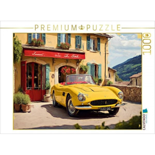 CALVENDO Puzzle Der Ferrari 250 GT wurde als CabrioVersion von 1955 bis 1962 produziert. | 1000 Teile Lege-Größe 64x48cm Foto-Puzzle für glückliche St