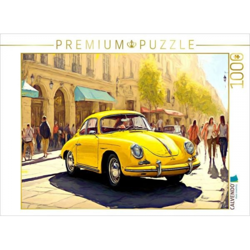 CALVENDO Puzzle Der Porsche 356 | 1000 Teile Lege-Größe 64x48cm Foto-Puzzle für glückliche Stunden