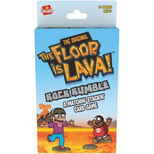 The Floor Is Lava - Lava Rush Card Game 12L