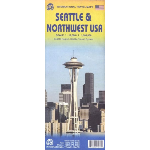 Seattle & Northwest USA Map