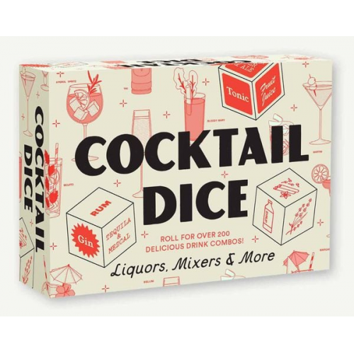 Chronicle Books - Cocktail Dice