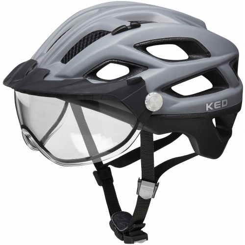 KED Fahrradhelm Covis Lite 52-58 cm grey black matt