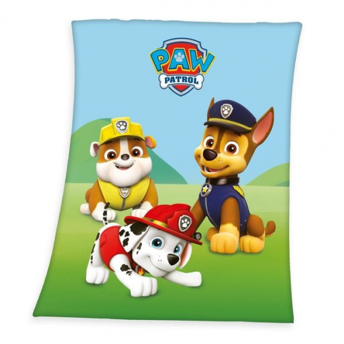 Paw Patrol 7532201035 - Fleece-Decke, 130x160 cm, 100% Polyester