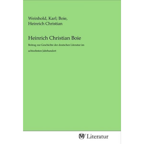 Heinrich Christian Boie