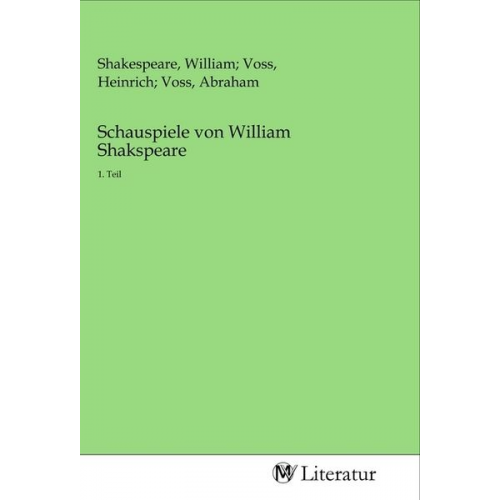 Schauspiele von William Shakspeare