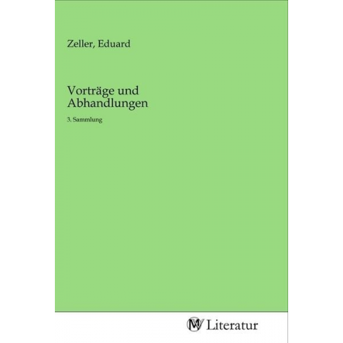 Vorträge und Abhandlungen