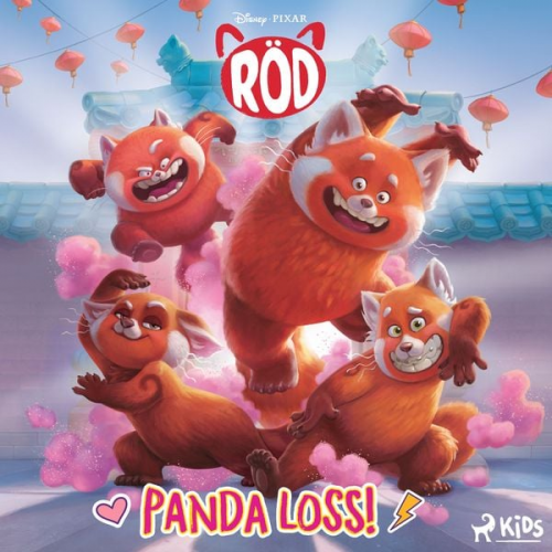 Walt Disney - Röd - Panda loss!