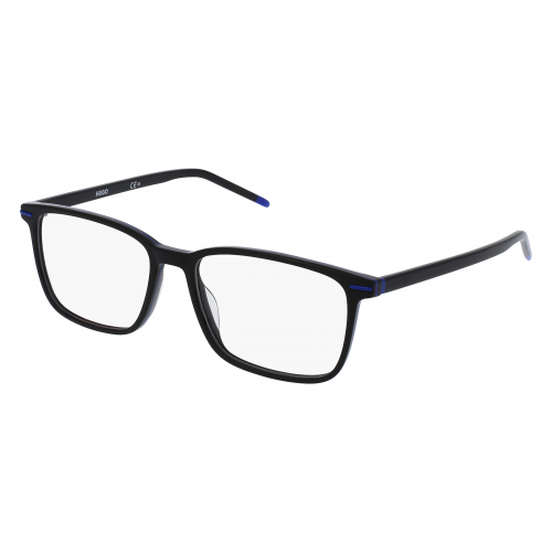 Hugo HG 1172 Herren-Brille inkl. Gläser Vollrand Rechteckig Acetat-Gestell 54mm/16mm/145mm, Schwarz