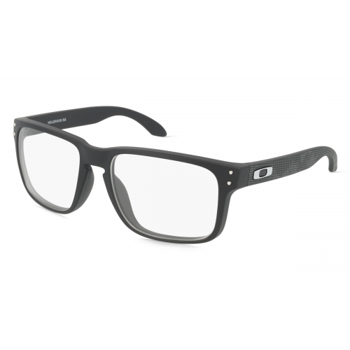 Oakley OX8156 Herren-Brille inkl. Gläser Vollrand Eckig Kunststoff-Gestell 54mm/18mm/137mm, schwarz