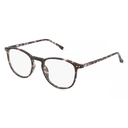 Joop! JP 6007 Unisex-Brille inkl. Gläser Vollrand Panto Kunststoff-Gestell 50mm/20mm/0mm, braun