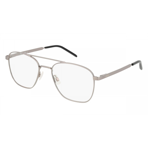 Hugo HG 1034 Herren-Brille inkl. Gläser Vollrand Eckig Metall-Gestell 55mm/19mm/145mm, grau