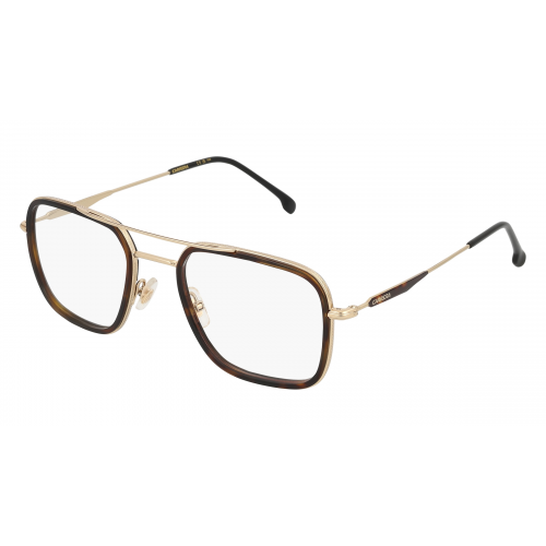 Carrera 280 Herren-Brille inkl. Gläser Vollrand Eckig Metall-Gestell 52mm/21mm/150mm, braun