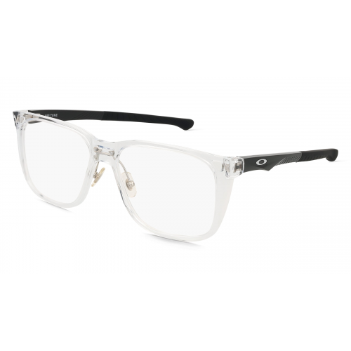 Oakley 0OX8182 HIP TONE Herren-Brille inkl. Gläser Vollrand Eckig Acetat-Gestell 58mm/16mm/155mm, weiß