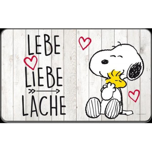 Snoopy Brettchen "Lebe, Liebe, Lache"