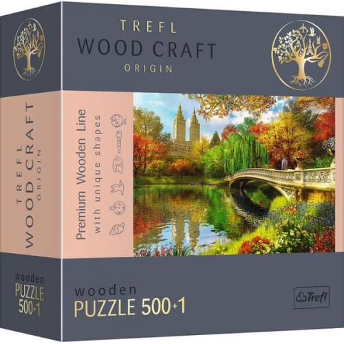 Trefl - Holzpuzzle 500+1 - Central Park, Manhattan, New York