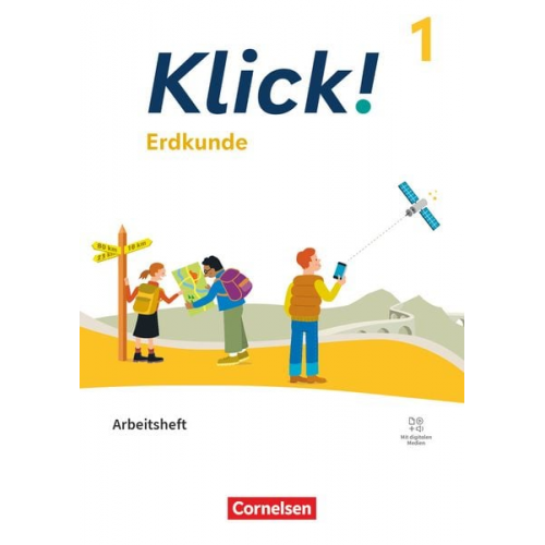 Christine Fink Oliver Fink Wolfgang Humann Philipp Ockenfels-Rudies - Klick! Band 1: 5./6. Schuljahr - Erdkunde - Fachhefte für alle Bundesländer - Ausgabe ab 2024 - Arbeitsheft mit digitalen Medien