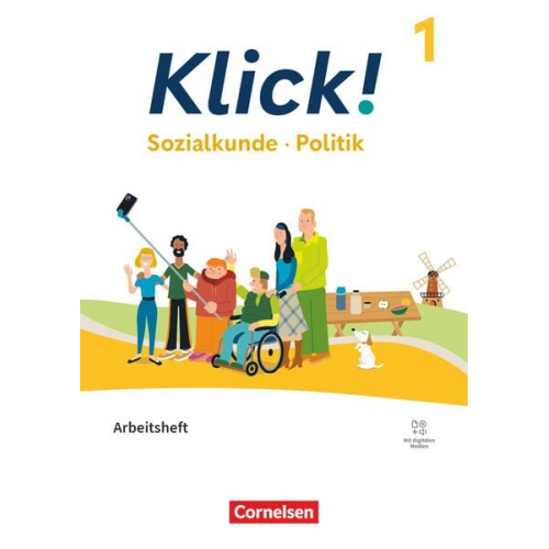 Christine Fink Oliver Fink Andrea Richardy - Klick! Band 1: 5./6. Schuljahr - Sozialkunde, Politik - Fachhefte für alle Bundesländer - Ausgabe ab 2024 - Arbeitsheft mit digitalen Medien