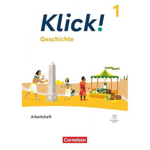 Christine Fink Wolfgang Humann Andrea Richardy - Klick! Band 1: 5./6. Schuljahr - Geschichte - Fachhefte für alle Bundesländer - Ausgabe ab 2024 - Arbeitsheft mit digitalen Medien