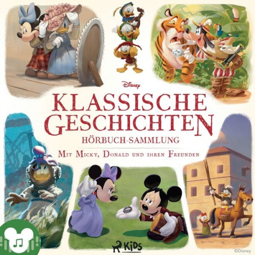 Walt Disney - Klassische Geschichten Hörbuch-Sammlung - Mit Micky, Donald und ihren Freunden