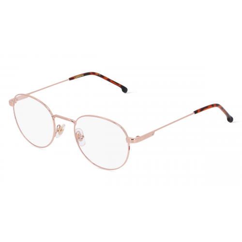 Carrera 2009T Unisex-Brille inkl. Gläser Vollrand Rund Metall-Gestell 47mm/20mm/135mm, orange