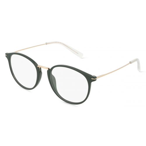 Esprit 33490 Unisex-Brille inkl. Gläser Vollrand Eckig Kunststoff-Gestell 51mm/19mm/145mm, grün