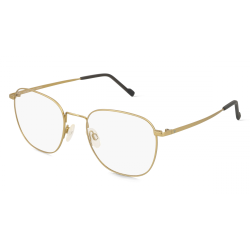 Eschenbach 820957 Herren-Brille inkl. Gläser Vollrand Panto Titan-Gestell 53mm/19mm/145mm, gold