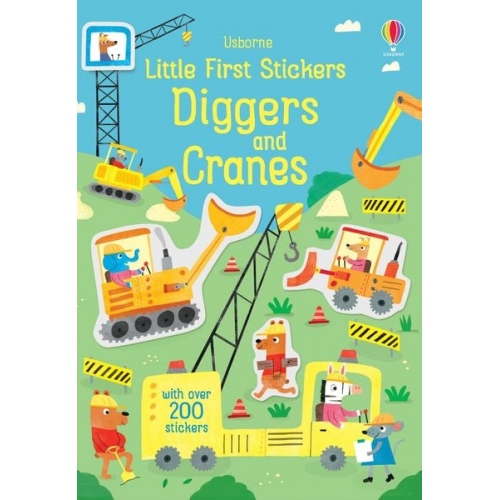 Hannah Watson - Little First Stickers Diggers and Cranes