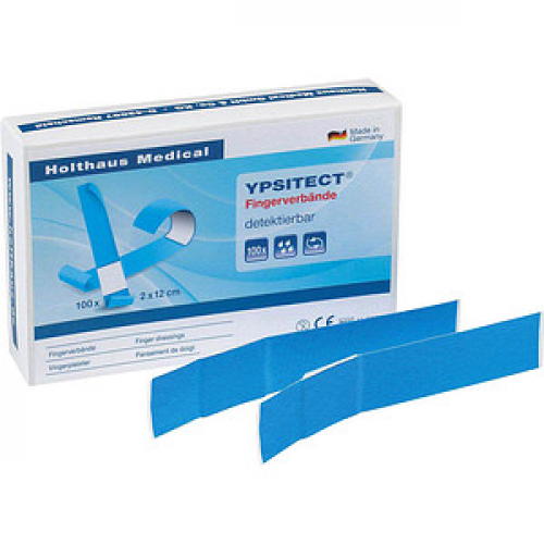 Holthaus Medical Fingerpflaster YPSITECT® 40602 blau 2,0 x 12,0 cm, 100 St.