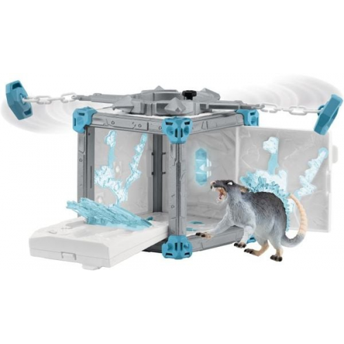 Schleich 42676 - Eldrador Creatures, BattleCave Eisratte, Spielset