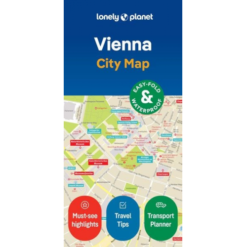 Lonely Planet - Lonely Planet Vienna City Map