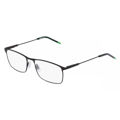 Hugo HG 1182 Herren-Brille inkl. Gläser Vollrand Eckig Metall-Gestell 56mm/17mm/145mm, schwarz