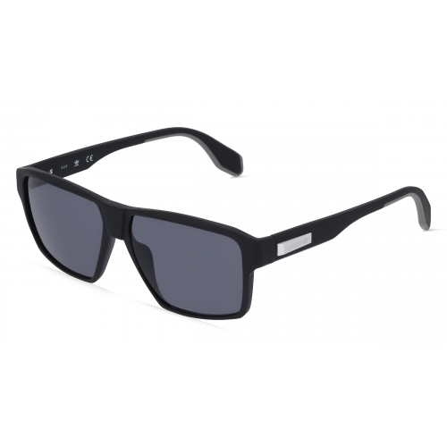 Adidas Originals OR0039 Herren-Sonnenbrille Vollrand Eckig Kunststoff-Gestell, Schwarz