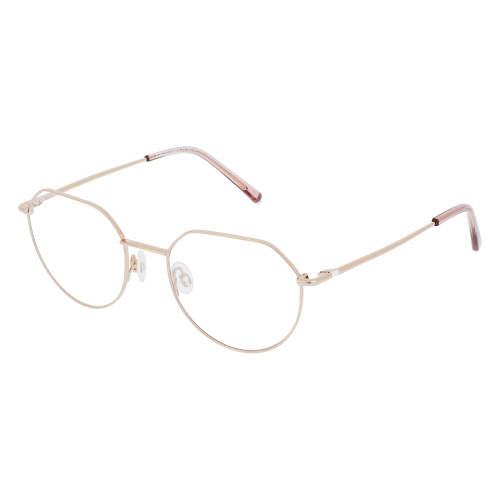 Humphrey’s eyewear 582326 Damen-Brille inkl. Gläser Vollrand Panto Metall-Gestell 49mm/18mm/140mm, Gold